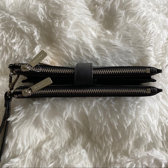 NWT Michael Kors Jet Set Double Zip Wallet - Picture 2 of 4
